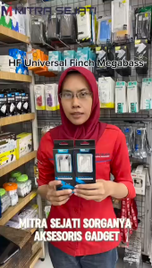 EXCELLENCE Headset Finch Universal Megabass 1.2m Original High Quality