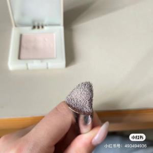 One Touch Brightening! Triangle Iron Highlighter Brush/Swatch Point Color Brush Makeup Transparent/Knife Nose Shadow Brush