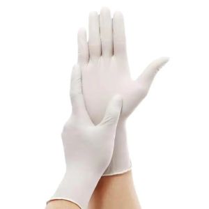 150PCS White Disposable Nitrile Gloves Disposable Cleaning Gloves Pet Bathing And Grooming Household Cleaning Sweeping