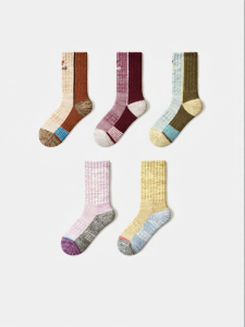 PRIMEET | Outdoor Wool Socks for Hiking and Trekking Insulated Long Womens 1 Pair