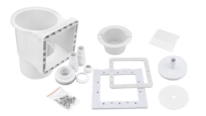 Pool Skimmer Anti Clog Surface Filter with Basket Easy Clean Leaf Catcher for Swimming Pool