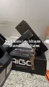 Kunci Pintu Rumah Warna Hitam Ukuran Kecil