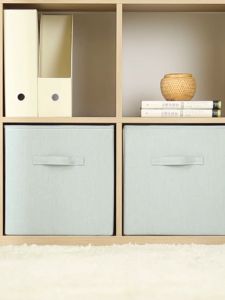 [FOFO] Wardrobe Storage Box Drawer Type Household Clothing Toy Storage Box Basket Foldable Fabric Finishing Artifact