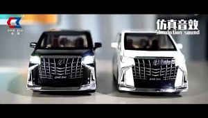 ALPHARD Skala 1:24 dan 1:32 edisi hibrida Mobil Diecast