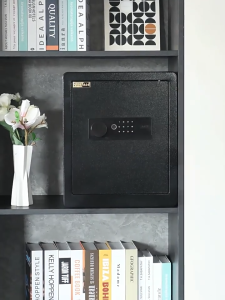Safe Box Fingerprint Unlock Cash Box Thickened Safe Box For Home Widened Safety Box Alarm Box With Lock