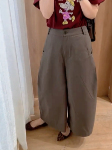 MANMI | Large Size Slimming Wide Leg Trousers
