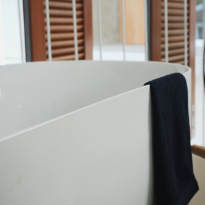 KAPAS LIVING | Diatomite Bath Mat | Fast Drying | Anti-Slip | Absorbent Tech Fabric Floor Mat