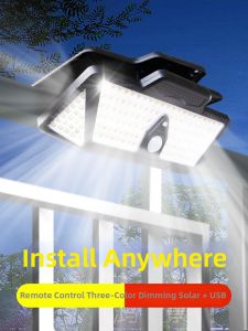 Solar Waterproof Motion Sensing Garden Light