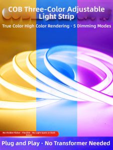 YUANMUXUAN | Waterproof Super Bright Self-Adhesive LED Strip Light COB