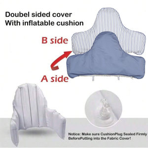 1PCS Inflatable Highchair Cushion Cover with Built-in Design for Baby - Enhanced Sitting Comfort Compatible with Most Models