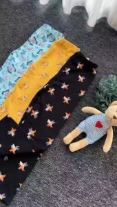 Beli 3 Gratis 1 Legging Panjang Anak Perempuan Motif & Polos Usia 1-12 Tahun Bahan Tebal Nyaman Dipakai Anak