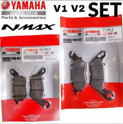Yamaha NMAX BRAKE PAD KIT FRONT and REAR SET V1 V2