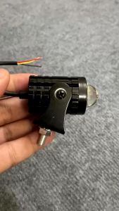 Đèn pha xe máy xe điện bi cầu 2 màu 12V-80V 30W chiếu xa chống nước (Loại Tốt)