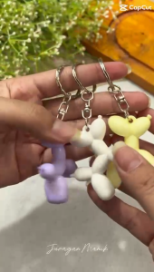10pcs RING GANTUNGAN KUNCI TEBAL