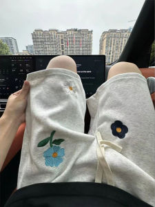 Quần Short Thể Thao Mùa Hè Thêu Hoa Phong Cách Mỹ Cổ Điển Cho Nam Quần Dài Năm Điểm Thường Ngày Đa Năng Cho Cặp Đôi