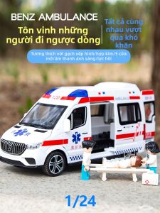CHEZHI | Xe Cứu Thương Đồ Chơi Mô Phỏng