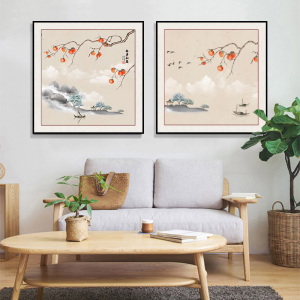 Modern Simplicity Decorative Painting Decoration for Restaurant Corridor Dining Hall Abstract Style Wall Art Home Decor