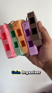Philippine Coin Organizer Peso Coins Perfect Gift And Souvenir With Pastel Color Options For Easy Storage And Organization Ideal For Collectors
