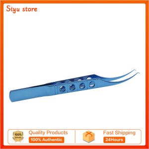 GREATLH 1pcs 115mm Titanium Colibri Toothed Forceps Tweezers Ophthalmic Surgical Instrument