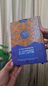 (BISA COD) Al Quran Duo Latin Terjemah Latin Sambung A5 HC-Al Qosbah Al Quran Terjemahan Dan Tajwid Warna Al Quran Terjemahan Sedang Al Quran Al Madrasah Duo Latin Sambung Ukuran Sedang Al Quran Latin Arab