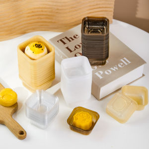Bánh Trung Thu Bằng Nhựa Cao Cấp 50g/80g Hộp Đựng Bánh Trung Thu DIY Bao Bì Đựng Bánh Mì Trứng Bao Bì Đựng Bánh Trung Thu