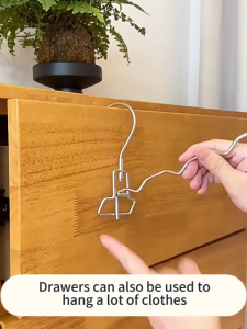 【SG Stock】Stainless Steel Folding Clothes Rack Simple Clothes Hanger U-shaped shoe dry rack不锈钢折叠晾衣架凉鞋架