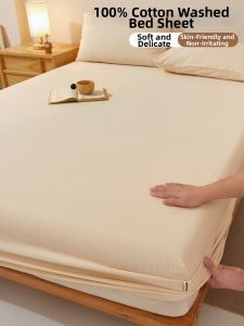 NAIYOUCHENG | Dust-proof Dorm-friendly Cotton Bed Skirt