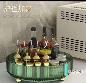 Easy-to-take diamond cutting ppt rotating organizer plate