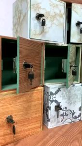 CELENGAN JUMBO BRANKAS KUNCI MAINAN CELENGAN BESAR ATM ANAK TERMURAH 16x16x13CM