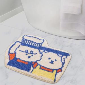 Vikama Cartoon Animal Carpet Living Room Sofa Soft Non Slip Floor Mat Childrens Bedroom Bedside Carpet Home Decoration