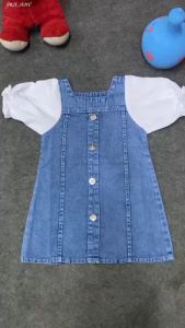 BAJU ANAK PEREMPUAN LUCU/DRESS ANAK PEREMPUAN KOMBINASI USIA 1-7 TAHUN