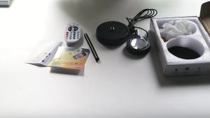 Đèn Ngủ Bluetooth Thông Minh Cầu Vồng Hoàng Hôn Máy Chiếu Đèn LED Cho Gia Đình Quán Cà Phê Nền Trang Trí Tường Bầu Không Khí Đèn Bàn