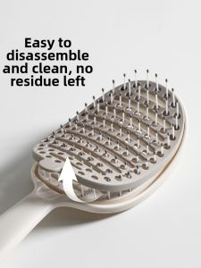 FaSoLa | Paddle Detangling Comb for Volumizing Top of Head Anti-static Massage Curly Hair