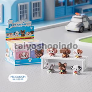 TAIYO Building Block Dog Pet Patrol Hewan Patroli Kartun Bricks Blok Puzzle Dekorasi Mainan Anak