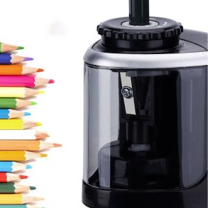 Rautan Pensil Putar & Elektrik Model Baterai: Alat Tulis Siswa Kreatif