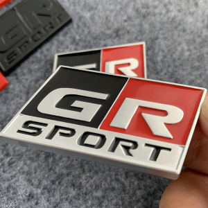 1 Chiếc GR Sport Logo Xe Huy Hiệu Kim Loại Miếng Dán Cho Xe Toyota Camry Corolla Avanza Yaris Vios Fortuner Innova Hilux Tundra Rav4 Huy Hiệu decal cốp xe Trang Trí