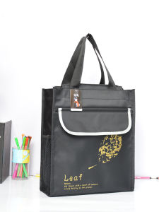 Large Capacity Oxford Cloth Canvas Document Bag Student Tutoring Material Bag School Supplies Handheld Briefcase for Men