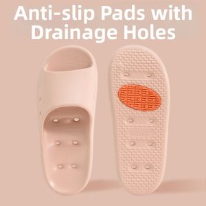 Soft Breathable Non-slip Bathroom Slippers