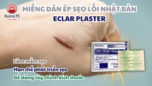 [LẺ 1 MIẾNG] MIẾNG DÁN ÉP SẸO LỒI ECLAR PLASTER (KÍCH THƯỚC MIẾNG 7.5 x 10CM) - Siêu Thị Nhật Konni39