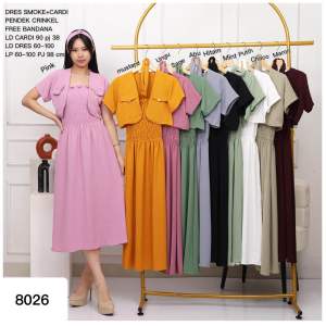 DRES CRINKLE FREE CARDI 8026 MV SHOP