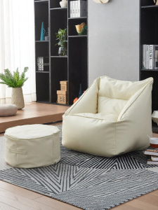 YAYIS | Soft Leather Bean Bag Sofa Chair for Single Use