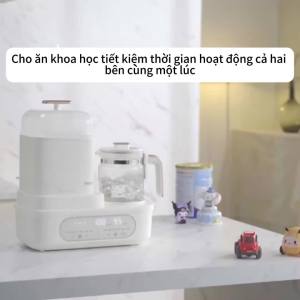 Yocbear Ấm đun nước tiệt trùng bình sữa 1200ML máy hâm sữa bình sữa cho bé tỷ lệ tiệt trùng 999% máy hâm thức ăn dung tích lớn