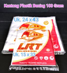 Kantong Plastik Kresek Bening Uk 24 Berat 100 Gram Foodgrade