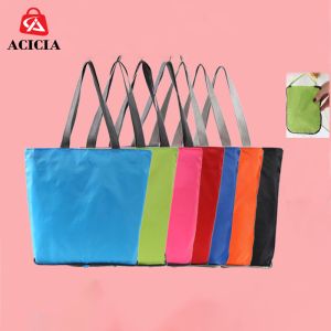 Reusable Shopping Sling Grocery Bag Folding Lightweight Water-resistant Washable Supermarket Grocery Hand Sling Tote Bag Korean Eco- Friendly Canvas Carry Portable Handbag