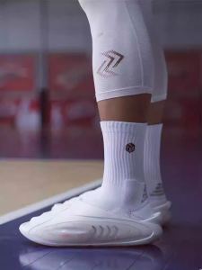 Tommup Elite Basketball Socks High Tube Breathable Mesh Shock Absorption Strong Wrap Anti-Slip Rubber for Men Sports Fitness