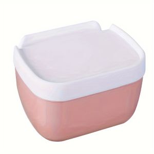 1 Hộp Đựng Giấy Vệ Sinh Tự Dính Gắn Tường Có Khay Đựng Bằng Nhựa