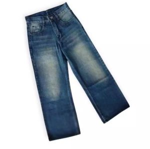 Celana kulot gombrong (skena) untuk anak usia 8th-15th kain jeans
