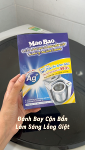 Vệ Sinh Lồng Giặt MaoBao Đánh Bay Cặn Bẩn Khử Trùng Khử Mùi Hôi Lồng Giặt