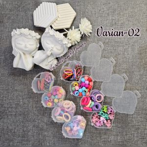 (FREE BOX LOVE) IKAT RAMBUT MIX JEPIT RAMBUT IMPORT / IKAT RAMBUT ANAK LUCU KOREAN STYLE / KARET RAMBUT ELASTIS / CUTE HAIRTIE & HAIRCLIP / SL7810