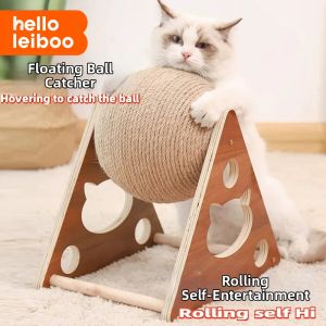 HELLOLEIBOO | Durable Cat Scratcher Integrated Climbing Frame